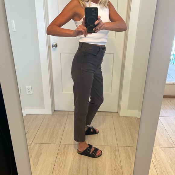 Express Super High Rise Slim Pants - Picture 6 of 15